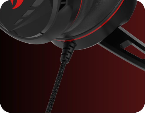 KRAB KBGH10 SPIDER Gaming Headset Cable ultra resistente